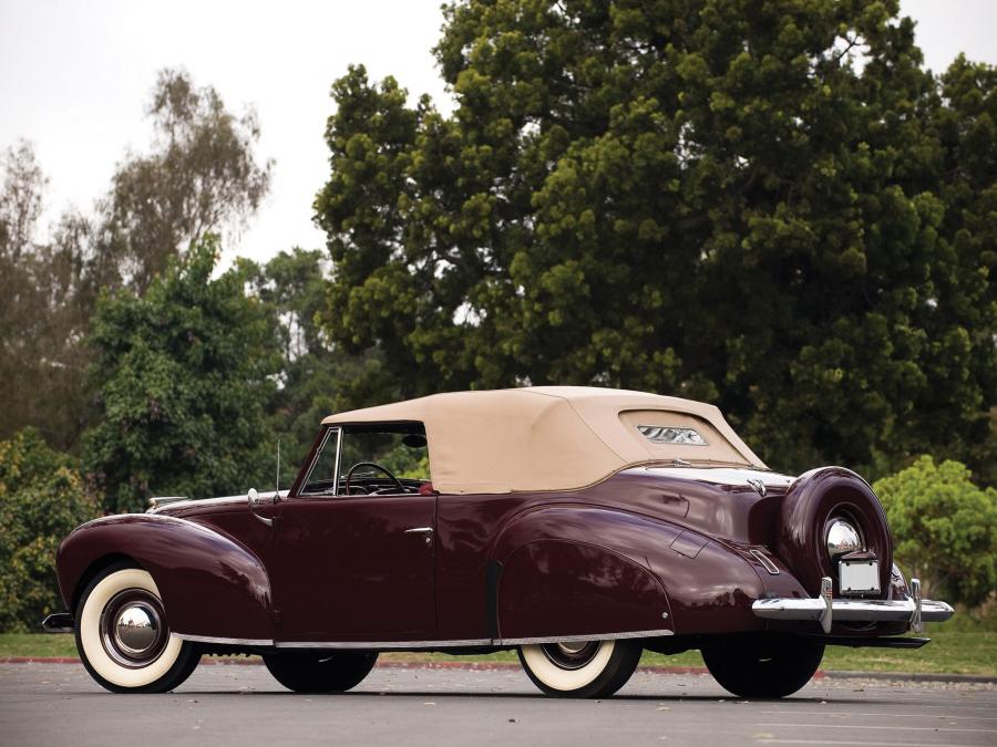  Lincoln Zephyr Continental Cabriolet 1939 года  (фото 3 из 16)